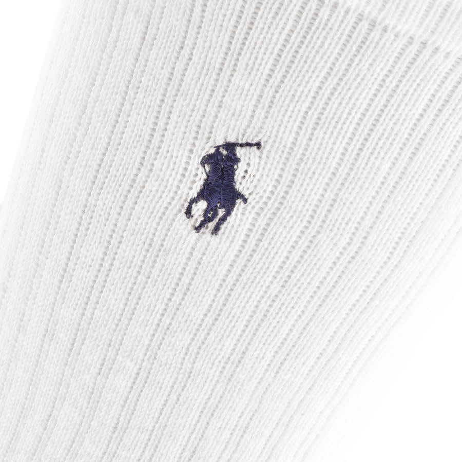 Alternative Image for ProductRalph Lauren 6 Pack Socks White3